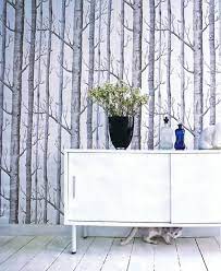 Love This Wallpaper It Totally Reminds Me Of Regina S Office On Once Upon A Time Which Is My Current Favorite Thing Birch Tree Wallpaper Cole Son Wallpaper Tree Wallpaper