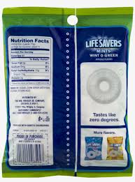 The latter is 26 g sugar and g of . Life Savers Mints Wintergreen 6 25 Oz Free Transparent Png Download Pngkey