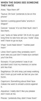 The way she wants to help introduce the different astrological signs is by putting cards face down, one each, on each of the student's desks. Funny Quotes Jokes All Zodiac Signs Wattpad
