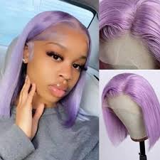 Lavender Lace Front Wig