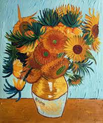 Vincent painted a total of five large canvases. Van Gogh Sunflower Collage Canvas Painting Reproduction Canvas Art Reproduction Oil Paintings