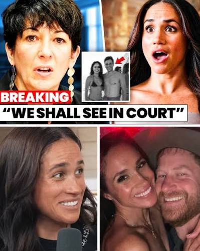 The secrets she thought would never be revealed are about to blow up."  According to sources, Ghislaine Maxwell is preparing to reveal Meghan Markle  in a startling dossier from her prison cell,