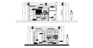 Toilet Sectional Elevation Drawing In Dwg Autocad File Elevation Drawing Detailed Drawings Autocad