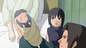 Young Itachi Baby Sasuke Fugaku On Itachi Shinden Naruto Shippuuden 451 Itachi Uchiha Uchiha Naruto Sasuke Sakura