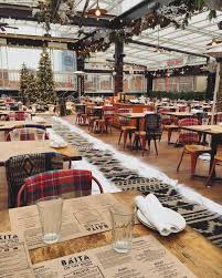 Eataly S Cozy Pop Up Rooftop Restaurant Feels Like You Re In An Italian Alps Ski Lodge Rooftop Restaurant Nyc Christmas New York Christmas