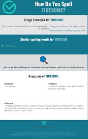 Correct Spelling For Tiresome Infographic Spellchecker Net