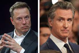 Gavin Newsom Reacts to Elon Musk's California Comments - Newsweek