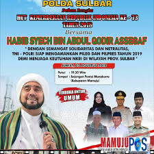 Nama habib syech bin abdul qodir bin abdurrahman assagaf mungkin sudah tidak asing di telinga kita. Tiba Di Mamuju Habib Syech Bin Abdul Qodir Assegaf Disambut Irwasda Polda Sulbar Mamuju Pos