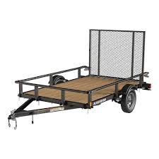 Karavan 1483 Lbs Payload Capacity Landscape Trailer Khd 2000 60 8 Rr The Home Depot In 2020 Landscape Trailers Utility Trailer Aluminum Utility Trailer