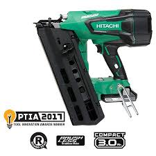 Hitachi Cordless Framing Nr1890dr 3 1 2 18v Cordless Plastic Strip Framing Nailer Com No Hose No Gas No Compresso Framing Nailers Power Tools Design Nailer
