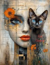 Her eyes are a blue million miles