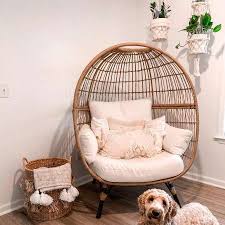 Buying a papasan chair does require some consideration. Southport Patio Egg Chair Opalhouse Minimalist Kids Room Room Design Bedroom Papasan Chair Living Room