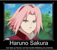 She Can Beat Naruto Only Because Naruto Doesn T Resist If He Did She Would Ve Been Dead By Now Anime Naruto Sakura Haruno Sasusaku