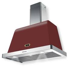 Lofra Hotte Dolcevita 90 Cm Rouge Bordeaux Pianos De Cuisson De Monpianodecuisson Fr