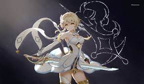 Depending on which gender the player chooses, they will have a name attached to them and will become the traveler. Lumine Genshin Impact Hd Wallpaper Hintergrund 3688x2160