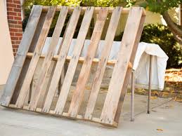 This project was so fun and easy, and it made my dog so happy! Upcycle Wood Pallets Into A Cozy Outdoor Dog Bed Hgtv