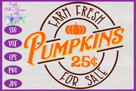 Download Farm Fresh Pumpkins Svg Fall Svg Autumn Svg Farmhouse Sign Svg By Crafty With A Chance Of Files Thehungryjpeg Com PSD Mockup Templates