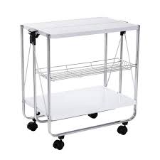 Modern Folding Kitchen Cart