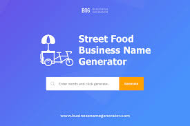 Street Food Business Name Generator Street Food Business Street Food Food Names