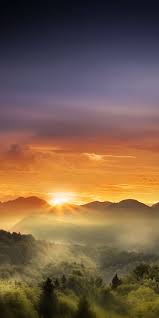 Horizon Sunrise Mountains Nature 1080x2160 Wallpaper Sunrises Nature Sunrise Wallpaper Sunrise Pictures