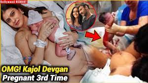 OMG! Kajol Devgan Pregnant again 3rd Time 
