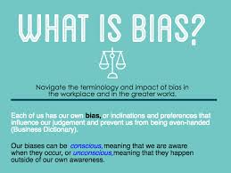 What Is Bias School Of Medicine Georgetown University
