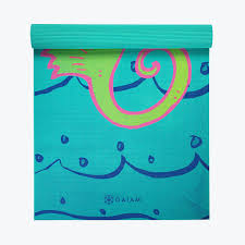 They support you constantly, be it during a simple crescent pose or a more challenging tripod headstand. Kids Seahorse Yoga Mat 4mm Gaiam