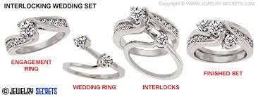 Wedding Set Locks Together Gif 502 189 Bridal Ring Sets Interlocking Wedding Rings Wedding Rings