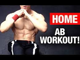 Best Home Ab Workout No Equipment Any Level Youtube