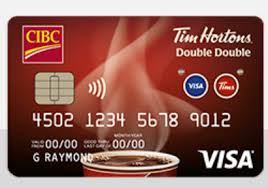 Tim Hortons Double Double Visa Card Cibc Credit Card Quotedg Tim Hortons Visa Gift Card Good Credit
