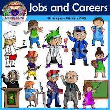 Job And Career Clip Art Doctor Judge Police Chef Scientist Programmer Career Scientist Community Helper
