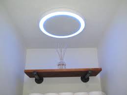 Nutone's sensonic™ bathroom exhaust fan/light with stereo bluetooth® speaker with chromacomfort™ color changing light provides the new broan ventilation fan with sensonic stereo speakers allows consumers to easily enjoy music or their favorite audio, wirelessly, from their. Pin On Taking 70 S Bathroom And Making Not Too Industrial Modern