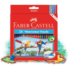 They feature vivid colours and a special bonding process to make them break resistant. Faber Castle Watercolour Pencils 24 Pack Big W
