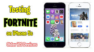 Fortnite On Iphone 5s Testing On Older Devices Youtube