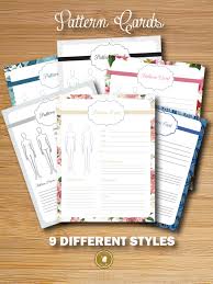 Pattern card is a term used in the industry to describe a record of the pattern style. Pattern Cards How And Why To Use Them My Golden Thimble