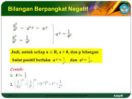 Bilangan berpangkat dan bentuk akar : Soal Essay Tentang Bilangan Berpangkat Masnurul