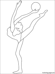 Interested in gymnastics coloring pages? Realistic Gymnastics Coloring Pages 6074 Gymnastics Coloring Pages Coloringtone Book