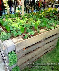 How to build a raised garden bed with pallets. Raised Garden Bed From Crates Raised Garden Pallets Garden Pallet Garden