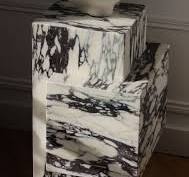 Ella Calacatta Viola Marble Table
