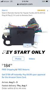 Research the 2021 toyota tundra with our expert reviews and ratings. Any Experience With Start X Remote Starter Toyota Tundra Forum