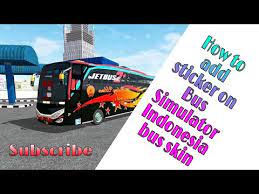 Heavy bus simulator mod unlimited money klik disini kumpulan mentahan dan stiker klik disini. How To Add Sticker Bus Simulator Indonesia Bus Skin Youtube