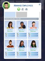 I mean, it's not really that bad. Maxed Skills Restaurant Retail Vet By Spgm69 From Mod The Sims Sims 4 Downloads