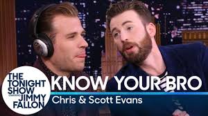 Posted to chris evans, scott evans photos: Scott Evans Responds To Brother Chris Accidental Photo Leak In The Best Way Possible Queerty