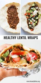 Vegan Lentil Wraps 3 0 Beauty Bites Recipe In 2020 Clean Eating Recipes For Dinner Clean Eating Breakfast Recipes Lentil Recipes