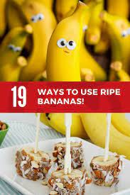 19 Ways To Use Ripe Bananas Beyond Banana Bread Recipe Banana Snacks Healthy Snacks Recipes Food