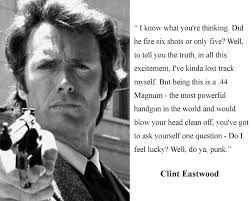 Dirty Harry (1971), "ya know Mount Davidson Park? Go to the cross." 1971  and 1991