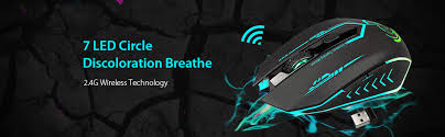 This newly updated wireless gaming mouse from uhuru seemed a good bet to answer my needs. Uhuru