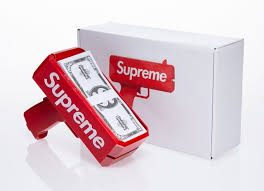 Supreme cannon cash / supreme money gun 1st hand importir include sticker supreme money gun $1000 donation if you enjoyed my video, please like, comment, and subscribe! Supreme X Cash Cannon Money Gun 2017 Artsy