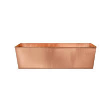 Victorian copper hand made herb planter lion handles. Large Rectangular Planter Box Copper Achla Designs Target