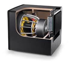 Jl Audio E Sub E112 Powered Subwoofer Inside Components Subwoofer Subwoofer Box Design Speaker Box Design